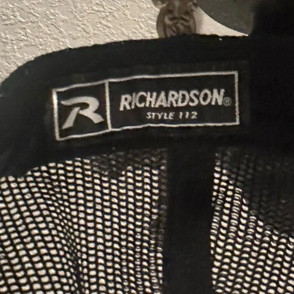 Pink and Black Trucker Hat with Mesh Back - Picture 2 of 4